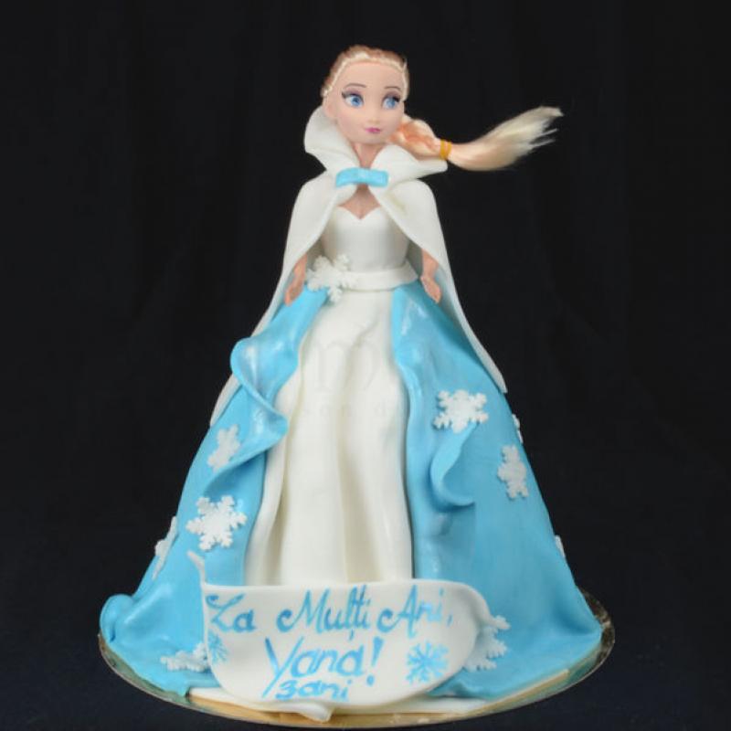 Tort Frozen Printesa Elsa 