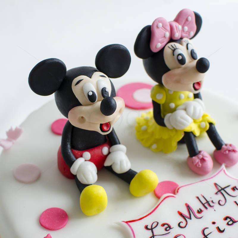Tort Mickey si Minnie roz