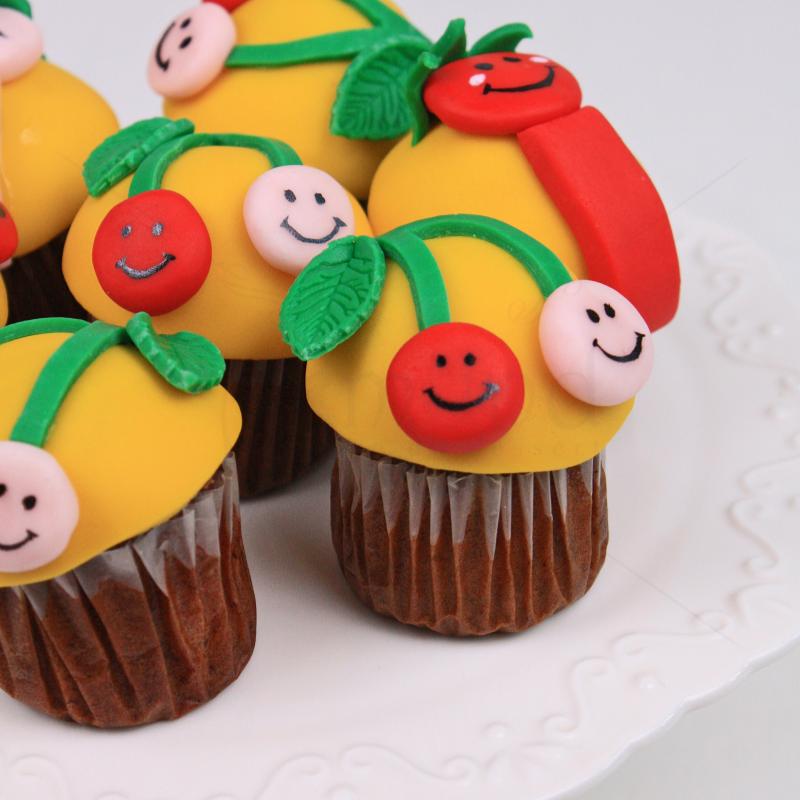 Mini cupcakes cirese