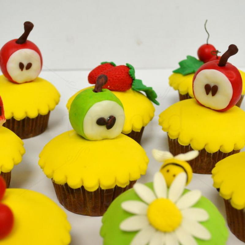 Cupcakes fructe