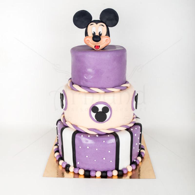 Tort botez Mickey Mouse mov