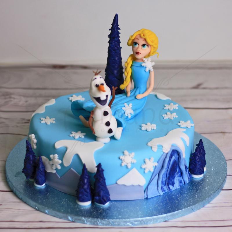 Tort Olaf Si Elsa