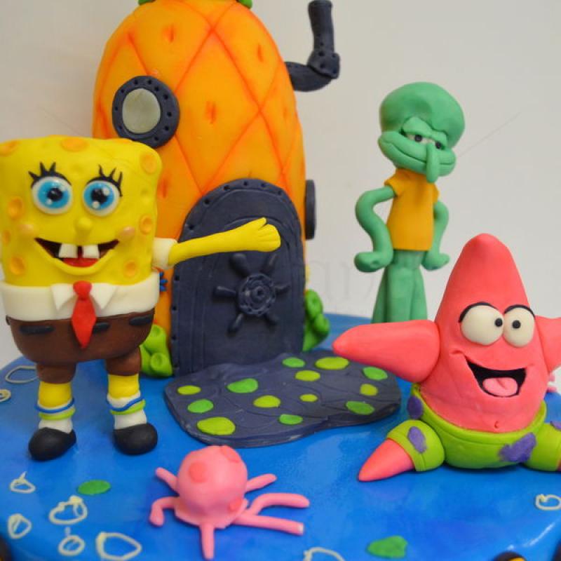Tort Sponge Bob si prietenii