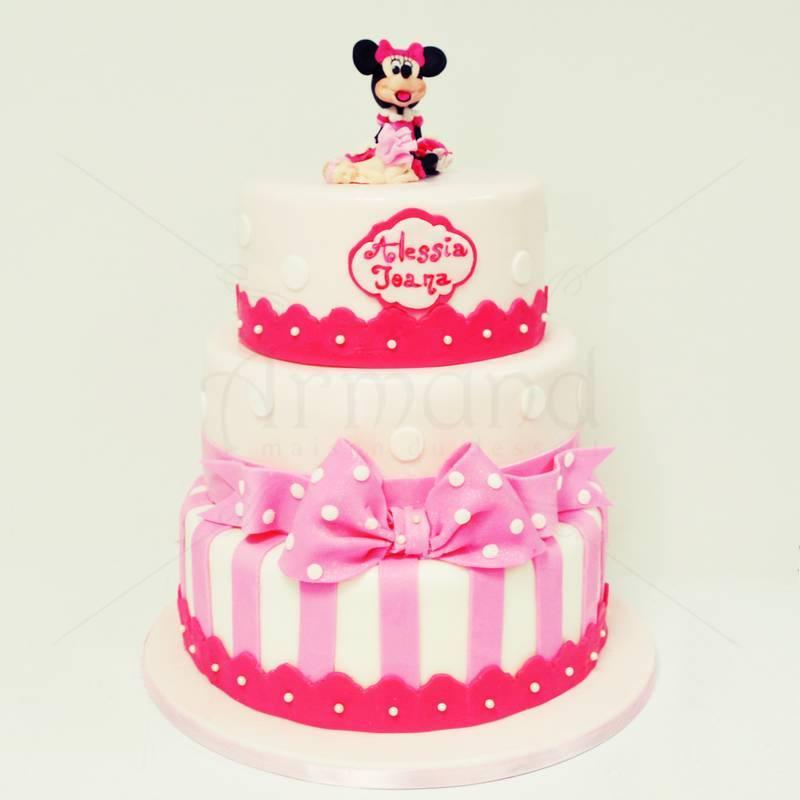 Tort Minnie Mouse si bebelusul
