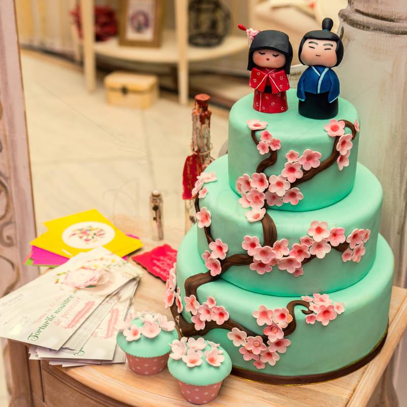 Tort nunta Micutii Japonezi