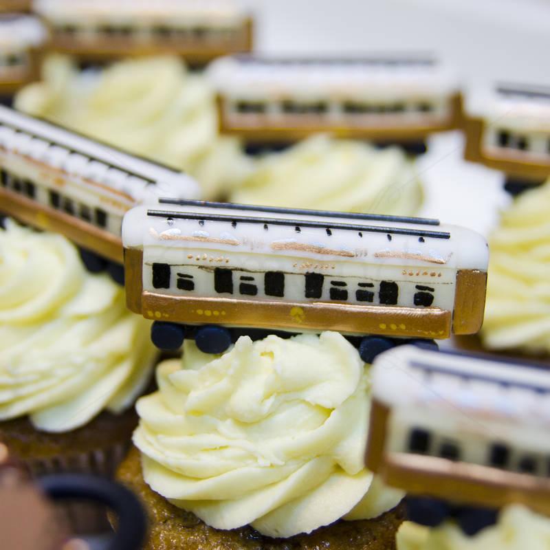 Cupcakes Locomotiva Orient Expres