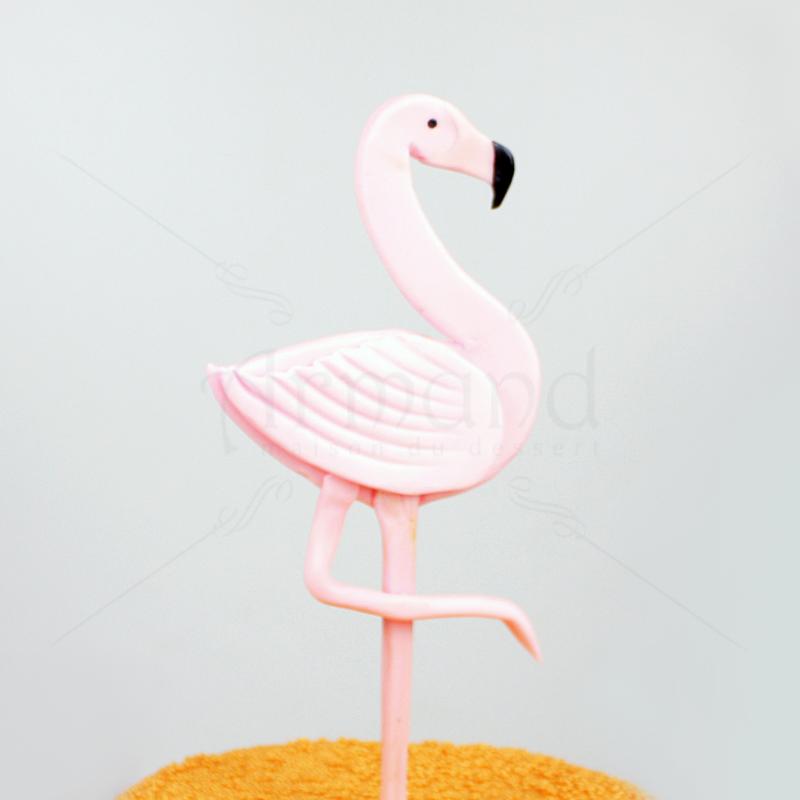 Tort flamingo