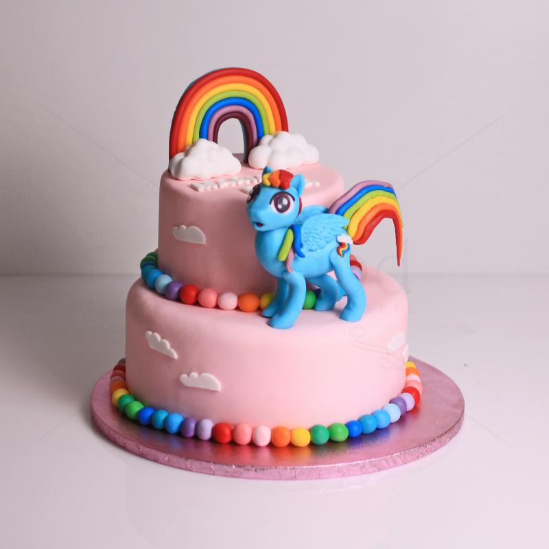 Tort Unicorn Rainbow Dash