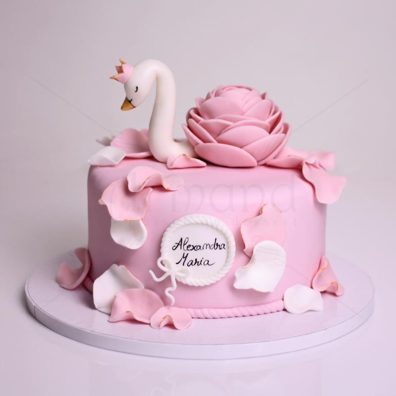 Tort Pink Swan