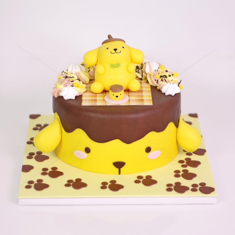 Tort copii Pompompurin - Pudding Dog