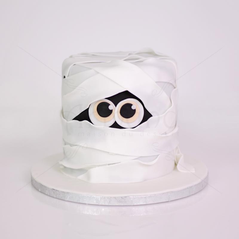 Tort Halloween Mumia Amuzanta