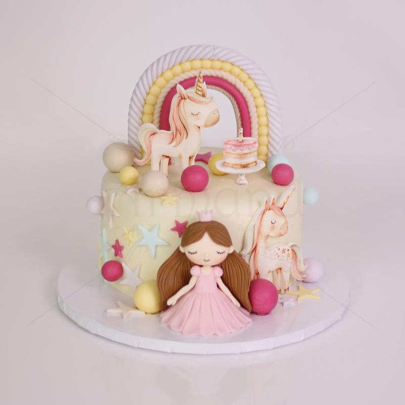 Tort Unicorn & Printesa – Taramul Magic al Viselor
