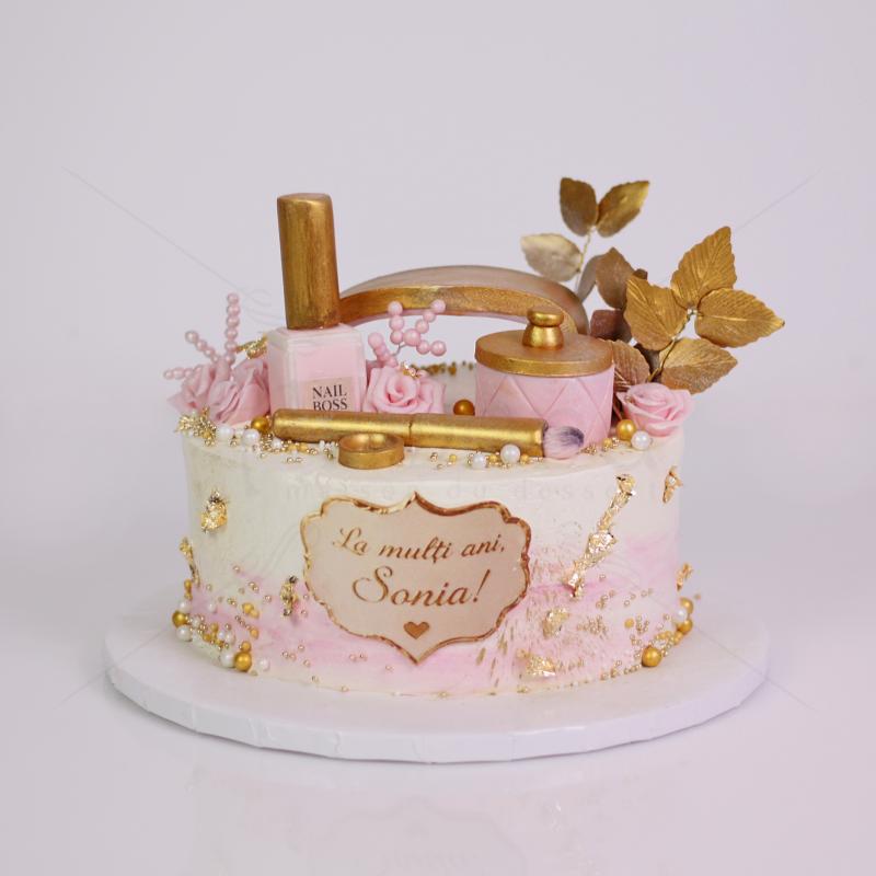 Tort Personalizat Chic - Beauty & Glamour