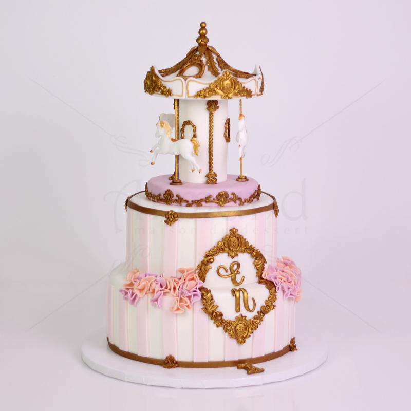 Tort Personalizat - Caruselul Viselor de Aur