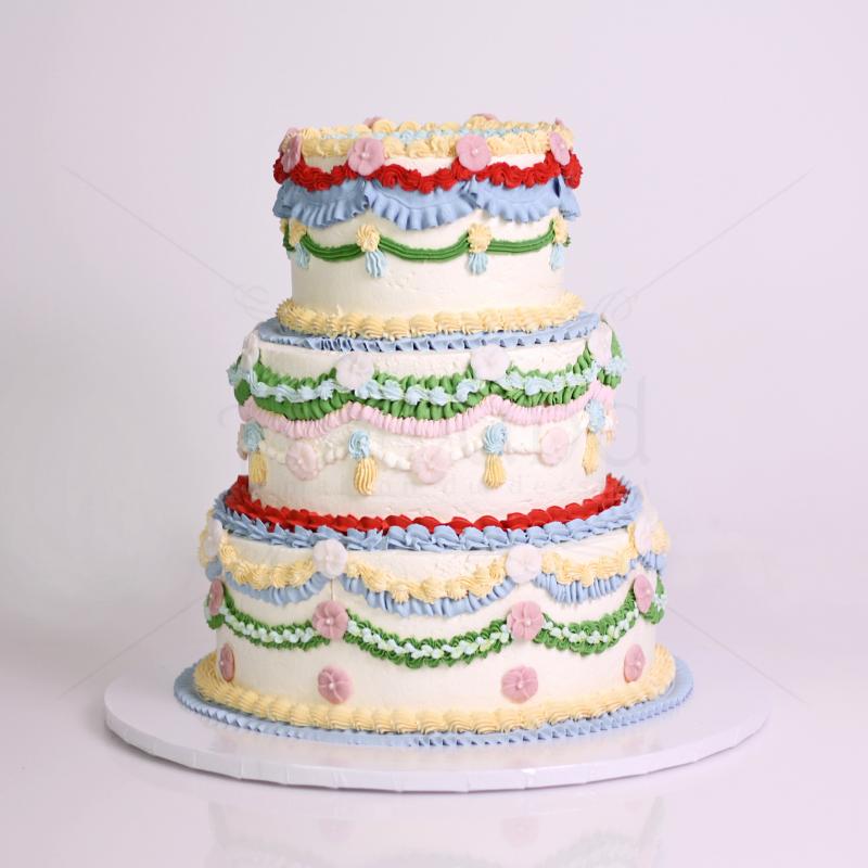 Tort Nunta- Vintage&Pastel