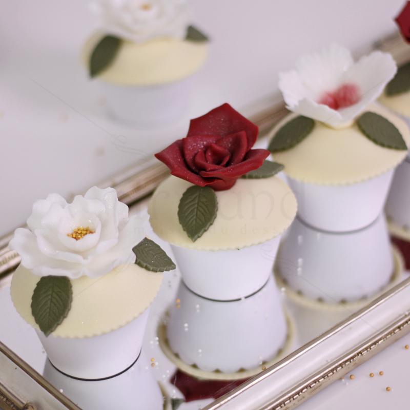 Colectia Cupcake Ivory Bloom