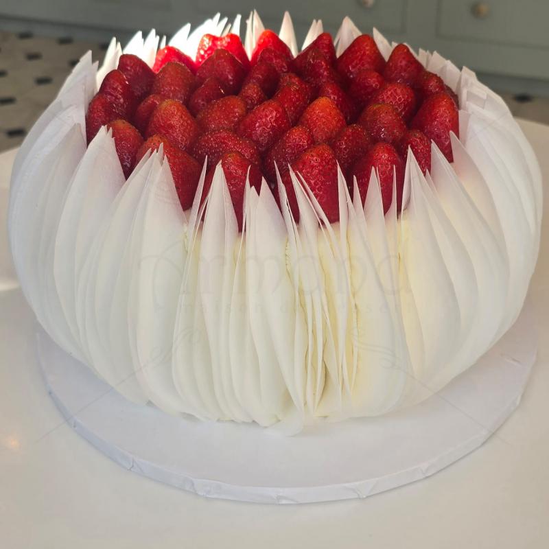 Strawberry Crown Cake