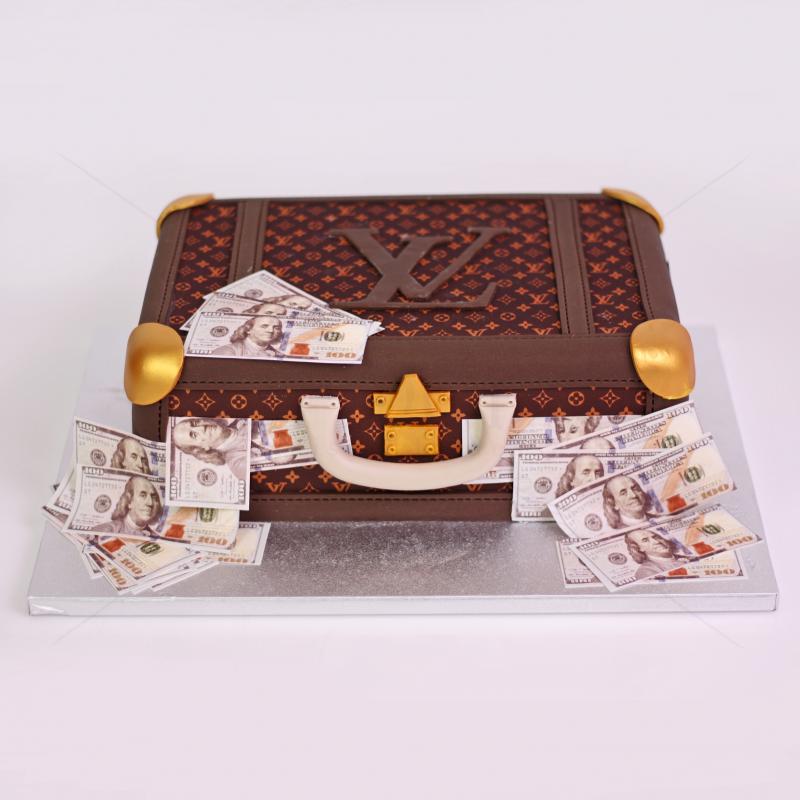 Tort Personalizat Valiza Luxury & Money