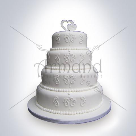 Tort elegant Imprimeuri albe