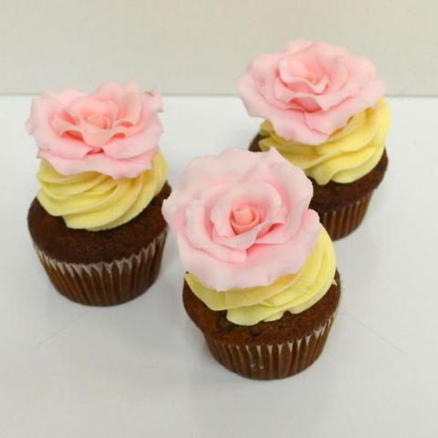 Cupcakes roses