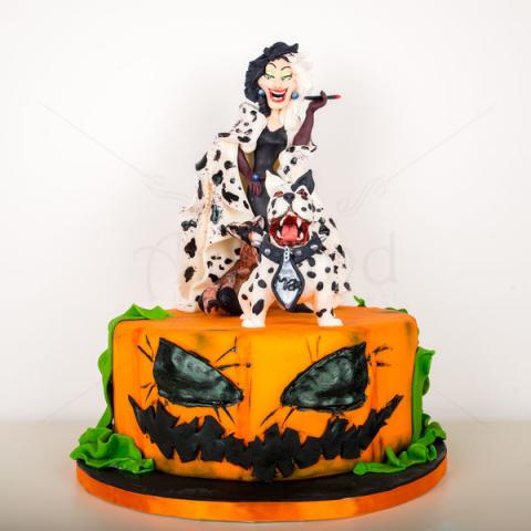 Tort Cruela Halloween