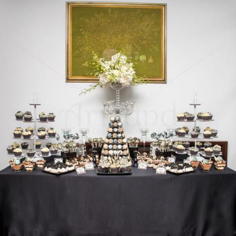 Candy bar corporate black tie