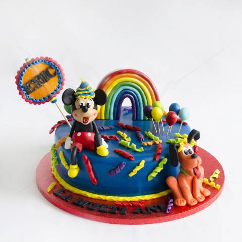 Tort Mickey si Pluto