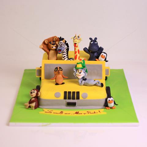 Tort Masina personaje Madagascar