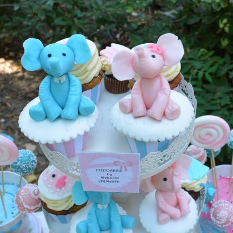 Cupcakes Elefantei