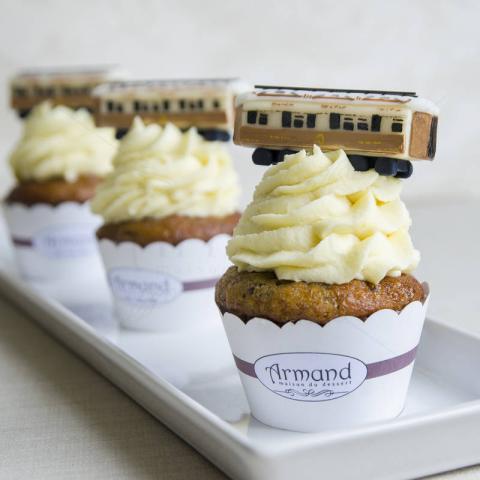 Cupcakes Locomotiva Orient Expres