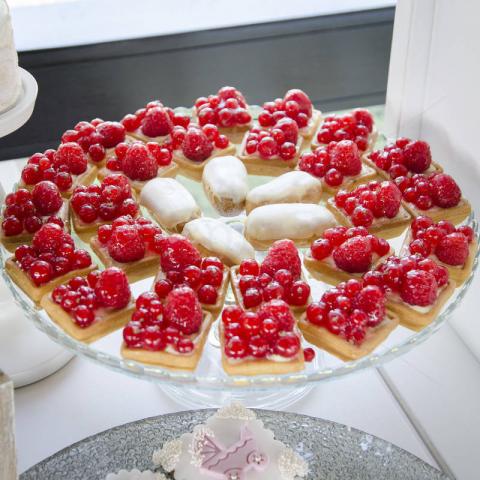 Mini Tarte fructe de padure