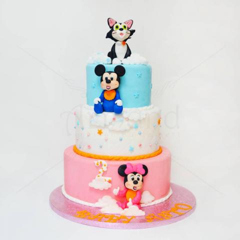 Tort Baby Mickey, Minnie si Silvester