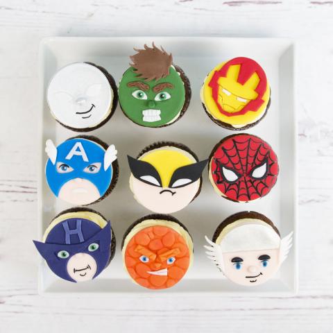 Cupcakes Supereroi Avengers 