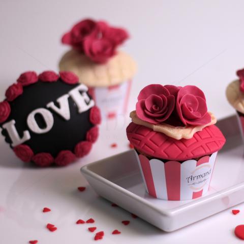 Cupcake colectie Valentine's love