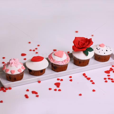 Colectie cupcakes "Love"