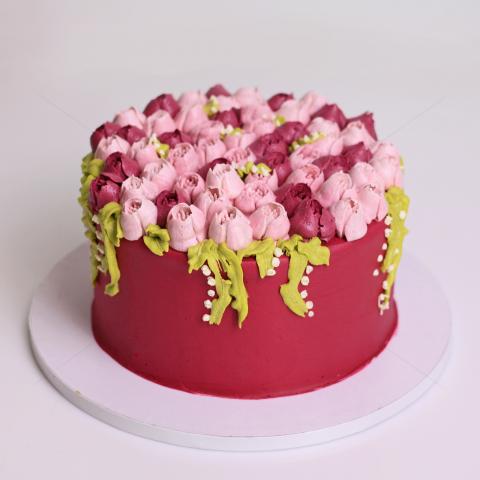 Tort frosting lalele 