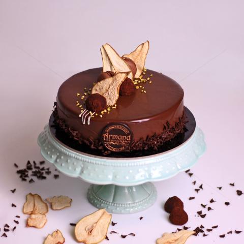 Tort Mousse de Pere si Ciocolata cu Lapte