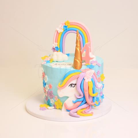 Tort Unicorn si Curcubeu