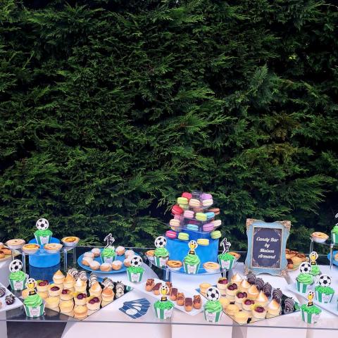 Candy Bar Tematica Fotbal