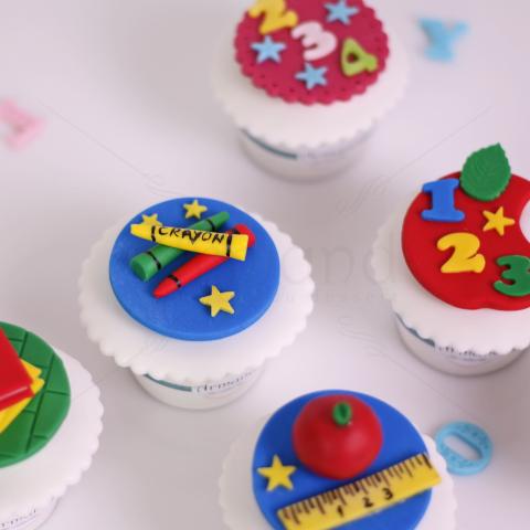 Cupcake copii Prima Zi de Scoala