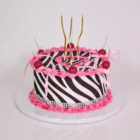 Tort Glamour Roz si Cirese