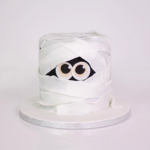 Tort Halloween Mumia Amuzanta