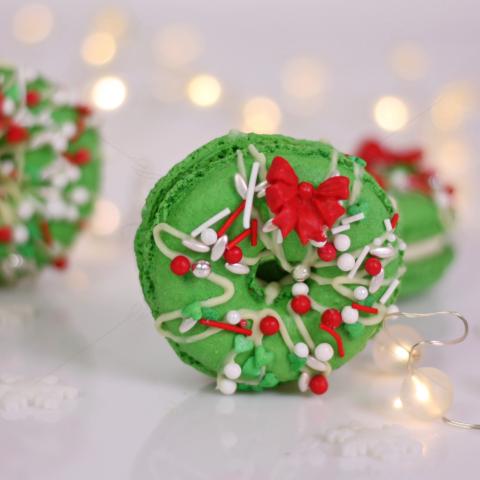 Macaron Coronita Craciun