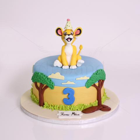 Tort Regele Leu (Lion King) cu Simba