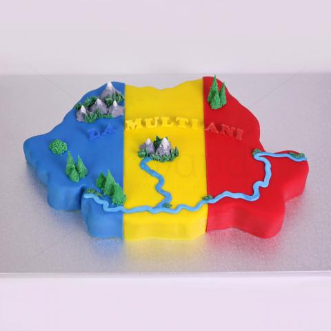 Tort Harta Romaniei
