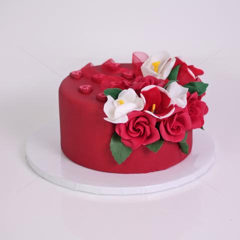 Tort Pasiune In Rosu