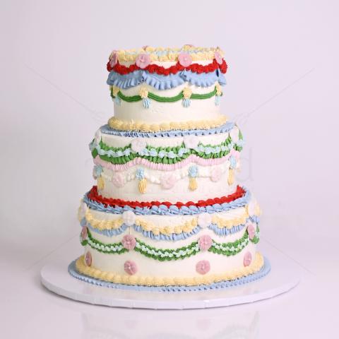 Tort Nunta- Vintage&Pastel