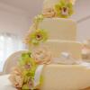 Tort de nunta Orhidee si dantela-8