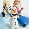 Tort Frozen Ana, Elsa si Olaf-2