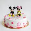 Tort Mickey si Minnie roz-1